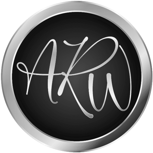 Aaron R Winston logo monotone (black and white)